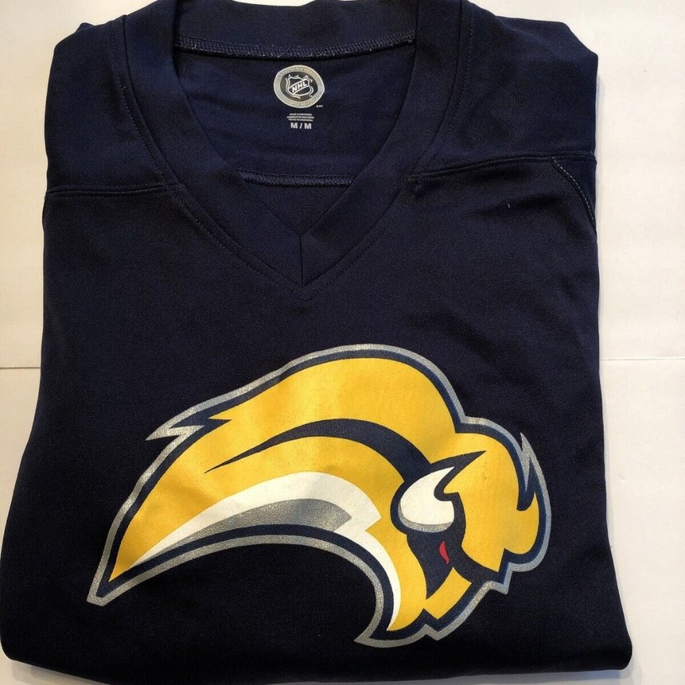 BUFFALO SABRES #30 RYAN MILLER NHL HOCKEY JERSEY MENS M